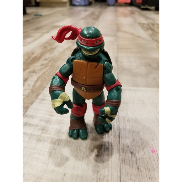 2012 Teenage Mutant Ninja Turtles RAPHAEL Action Figure 4.75" Playmates Toy TMNT - Picture 1 of 2